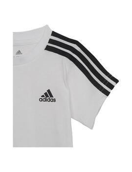 Conjunto Adidas I 3S Sport Blanco/Negro