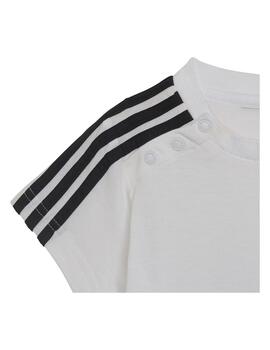 Conjunto Adidas I 3S Sport Blanco/Negro