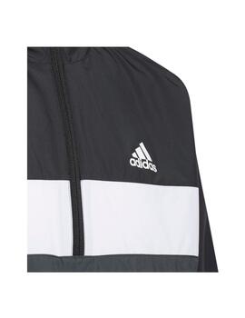 Cortavientos Adidas JK Woven Half Zip Negro/Blanco