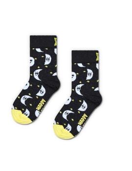 Calcetín Happy Socks K 2-Pack Shooting Star Negro