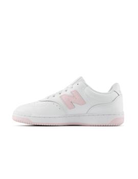 Zapatilla New Balance W 80PNK Blanco/Rosa