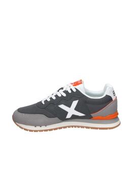 Zapatilla Munich M Dash 251 Gris/Blanco/Naranja