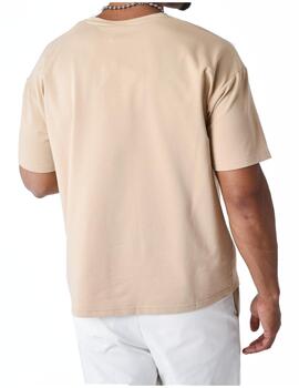 Camiseta Project X Paris Logo Corazon Beige