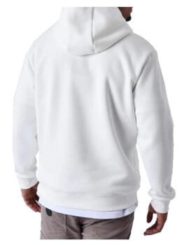 Sudadera Project X Paris Logo Grande Blanca/Beige