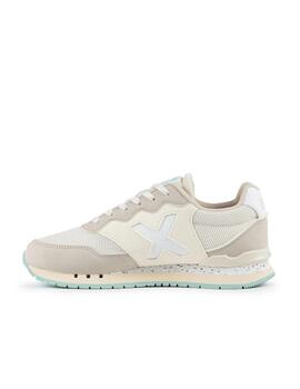 Zapatilla Munich Dash WMN 246 Beige/Blanco