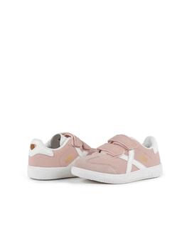 Zapatilla Munich K Mini Astro VCO 05 Rosa/Blanco