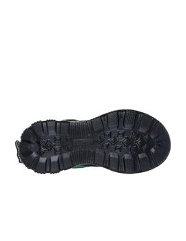 Zapatilla Skechers K Lights Adventure Track GNBK