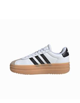 Zapatilla Adidas J VL Court Bold Blanco/Negro