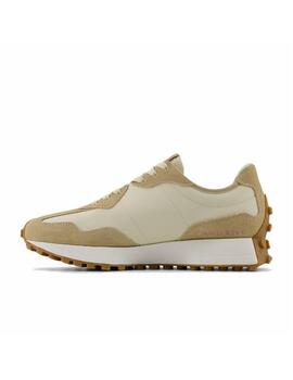 Zapatilla New Balance W 327NKA Lea Beige/Tostado