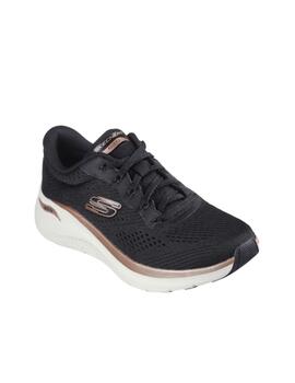 Zapatilla Skechers W Arch Fit 2.0 Glow Dist BKRG