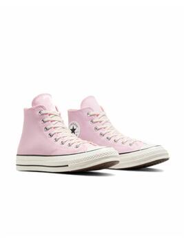 Zapatilla Converse Chuck 70 Alta Lona Rosa/Egret