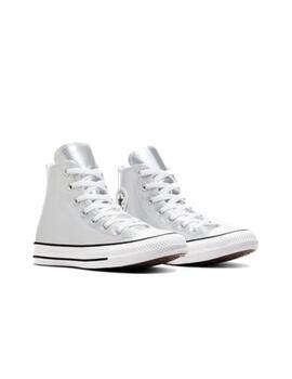 Zapatilla Converse AS Alta Metallic GS Plata