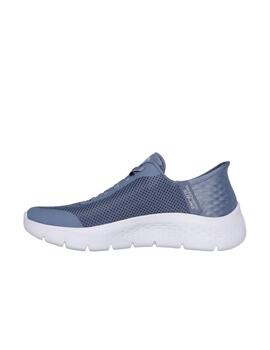 Zapatilla Skechers W Go Walk Flex Slip-Ins BLU