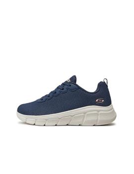 Zapatilla Skechers W Bobs B Flex Visionary NVY