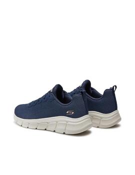 Zapatilla Skechers W Bobs B Flex Visionary NVY