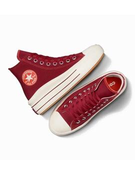 Zapatilla Converse W Move Alta Retro Granate/Egret