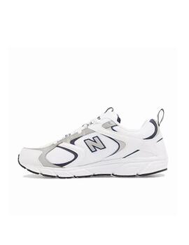 Zapatilla New Balance U 408A Blanco/Marino