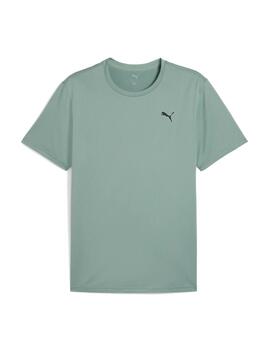 Camiseta Puma M Essentials Solid Cat Tee Verde