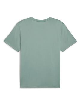 Camiseta Puma M Essentials Solid Cat Tee Verde