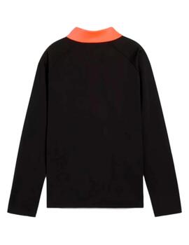 Sudadera Puma Jr IndividualLIGA Negra/Naranja