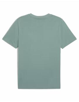 Camiseta Puma M Ess Elevated Verde