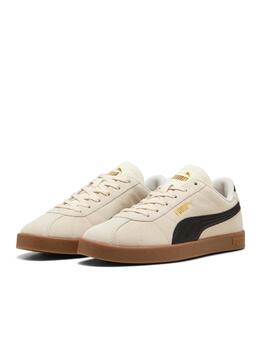 Zapatilla Puma Club II U Beige/Negra