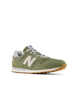 Zapatilla New Balance M 373SI2 Verde/Blanco