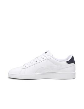 Zapatilla Puma M Smash 3.0 L Blanco/Azul