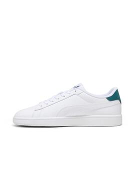 Zapatilla Puma M Smash 3.0 L Blanco/Verde