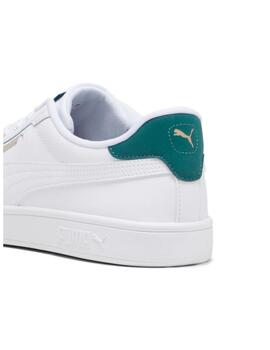 Zapatilla Puma M Smash 3.0 L Blanco/Verde