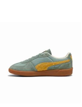 Zapatilla Puma Palermo Weathered M Verde/Mostaza