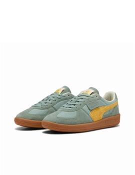 Zapatilla Puma Palermo Weathered M Verde/Mostaza