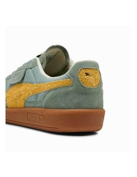 Zapatilla Puma Palermo Weathered M Verde/Mostaza