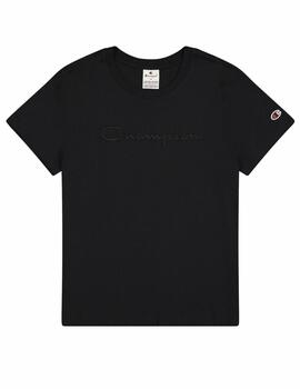 Camiseta Champion W SS Tee Negro