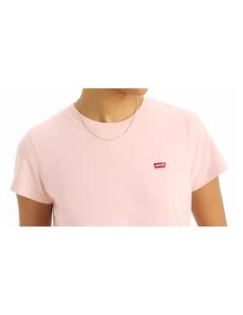 Camiseta Levis W Originals Red Tab Rosa