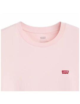 Camiseta Levis W Originals Red Tab Rosa