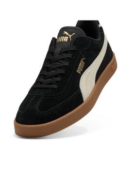 Zapatilla Puma M Club II Era Suede Negro/Crudo