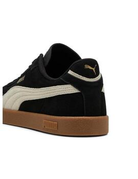 Zapatilla Puma M Club II Era Suede Negro/Crudo