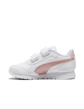 Zapatilla Puma K ST Runner v4 SL Glitter V Bl/Rosa