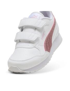 Zapatilla Puma K ST Runner v4 SL Glitter V Bl/Rosa