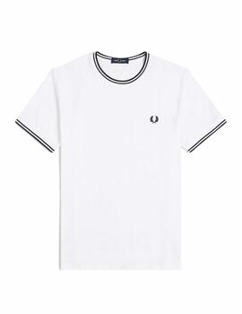 Camiseta Fred Perry M Twin Tipped Bl