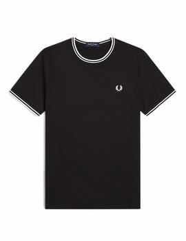 Camiseta Fred Perry M Twin Tipped NG