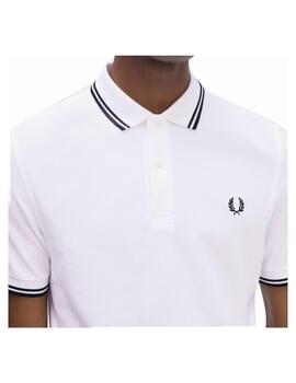 Polo Fred Perry M Twin Tipped Bl/Ng