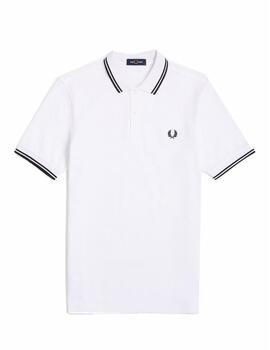 Polo Fred Perry M Twin Tipped Bl/Ng