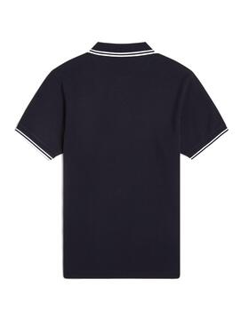 Polo Fred Perry M Twin Tipped Marino