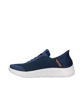 Zapatilla Skechers M Go Walk Flex Slip-ins NVY