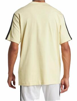 Camiseta Adidas M 3S SJ Amarillo/Negro