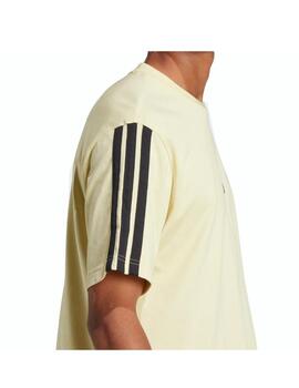 Camiseta Adidas M 3S SJ Amarillo/Negro