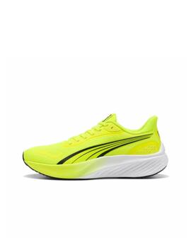 Zapatilla Puma U Pounce Lite Amarillo Fluor/Negro