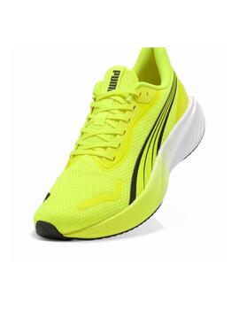 Zapatilla Puma U Pounce Lite Amarillo Fluor/Negro